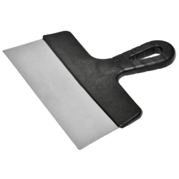 Шпатель ПП фасад.250мм нерж.сталь, 2К ручка  — строительные материалы для мастеров и прорабов | Dirom