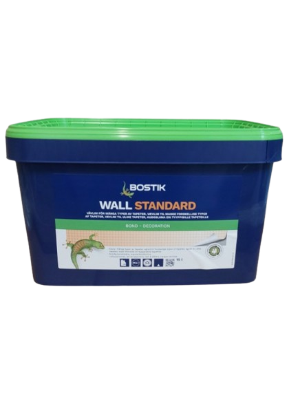 Клей универсальный обойный Wall Standard В-70 BOSTIK, 15л (пал,40шт) — строительные материалы для мастеров и прорабов | Dirom