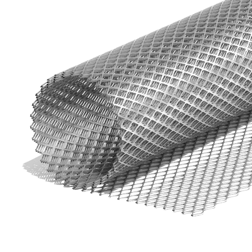 Сітка просічно-витяжна (ХК) 24х50мм (10м2) 0,5 мм Україна — будматеріали для майстрів та виконробів | Dirom