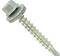 Саморез кровельный оцинкованый 4,8*35 (шестигран.головка 8мм, шаг резьбы 1.06мм) — строительные материалы для мастеров и прорабов | Dirom