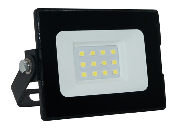 Прожектор LED SMART 10w 6500K (LPM-10C) — строительные материалы для мастеров и прорабов | Dirom