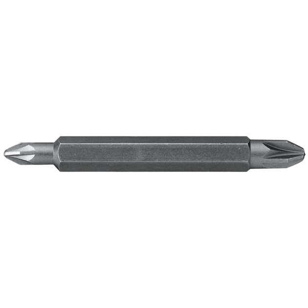 Насадки отверточные двухсторонние магнитные PH1/PH2 *60 mm (Hand Tools 026-33-05) — строительные материалы для мастеров и прорабов | Dirom
