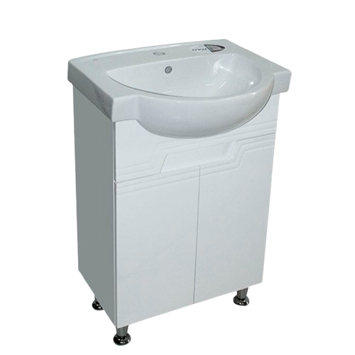 Тумба Коста з умивальником Coлас (Colombo) белая (2 фасада) — строительные материалы для мастеров и прорабов | Dirom