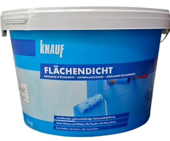 Гидроизоляция KNAUF Флехендихт (Flechendicht Bitumenfrei), 5 кг — строительные материалы для мастеров и прорабов | Dirom