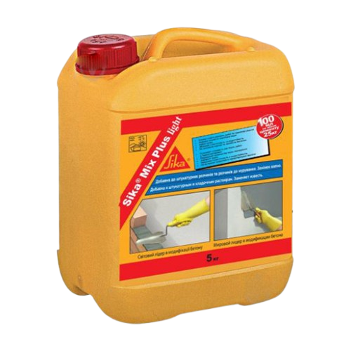 Добавка к бетону Sika Mix Plus заменитель извести 5 кг — строительные материалы для мастеров и прорабов | Dirom