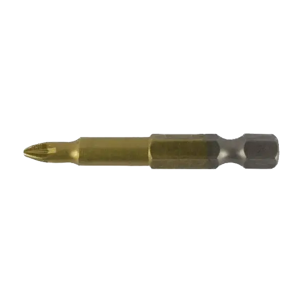 Насадка отверточная РZ1*50мм, 1/4", S2, Титан — строительные материалы для мастеров и прорабов | Dirom