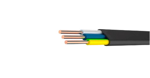 Кабель ВВГнг-LS-П 3*2,5 (ож) -0,66 (Одескабель (бух 200м)) — будматеріали для майстрів та виконробів | Dirom