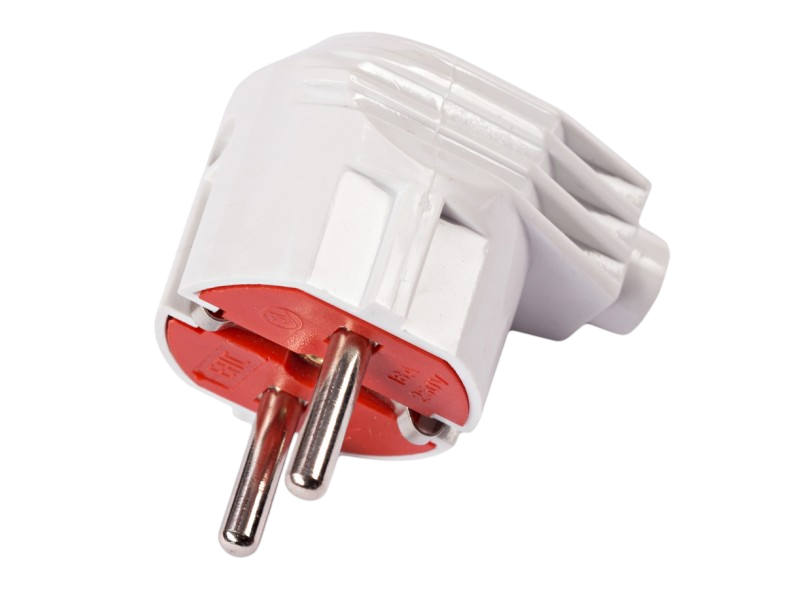 Вилка LUXEL з/к угловая белая 1005 — строительные материалы для мастеров и прорабов | Dirom