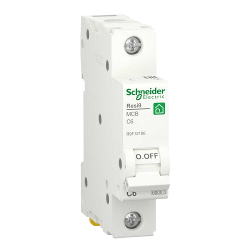Выключатель автомат. RESI9 6kA 1P 32A C Schneider R9F12132 — строительные материалы для мастеров и прорабов | Dirom