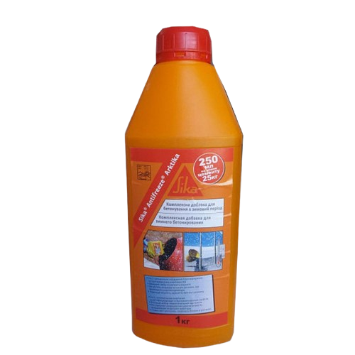 Противоморозная добавка к бетону Sika Antifreeze Arktika 1кг — строительные материалы для мастеров и прорабов | Dirom