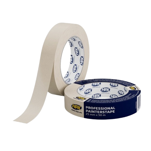 Стрічка малярна HPX60C MA2550 25 мм х 50 м (біла) — будматеріали для майстрів та виконробів | Dirom