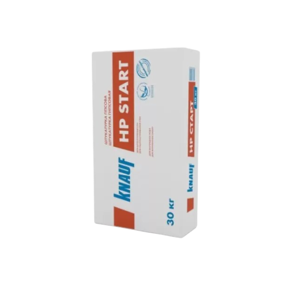 Штукатурка KNAUF HP Старт гипсовая (40 шт/п.), 30 кг (МОЛДОВА) — строительные материалы для мастеров и прорабов | Dirom