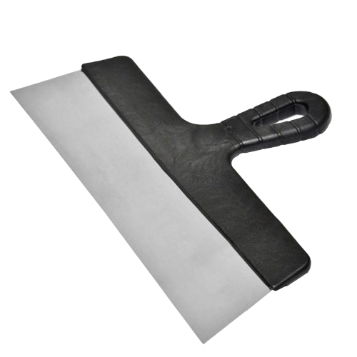 Шпатель малярный нержавеющий 450мм (Favorit 05-416) — строительные материалы для мастеров и прорабов | Dirom