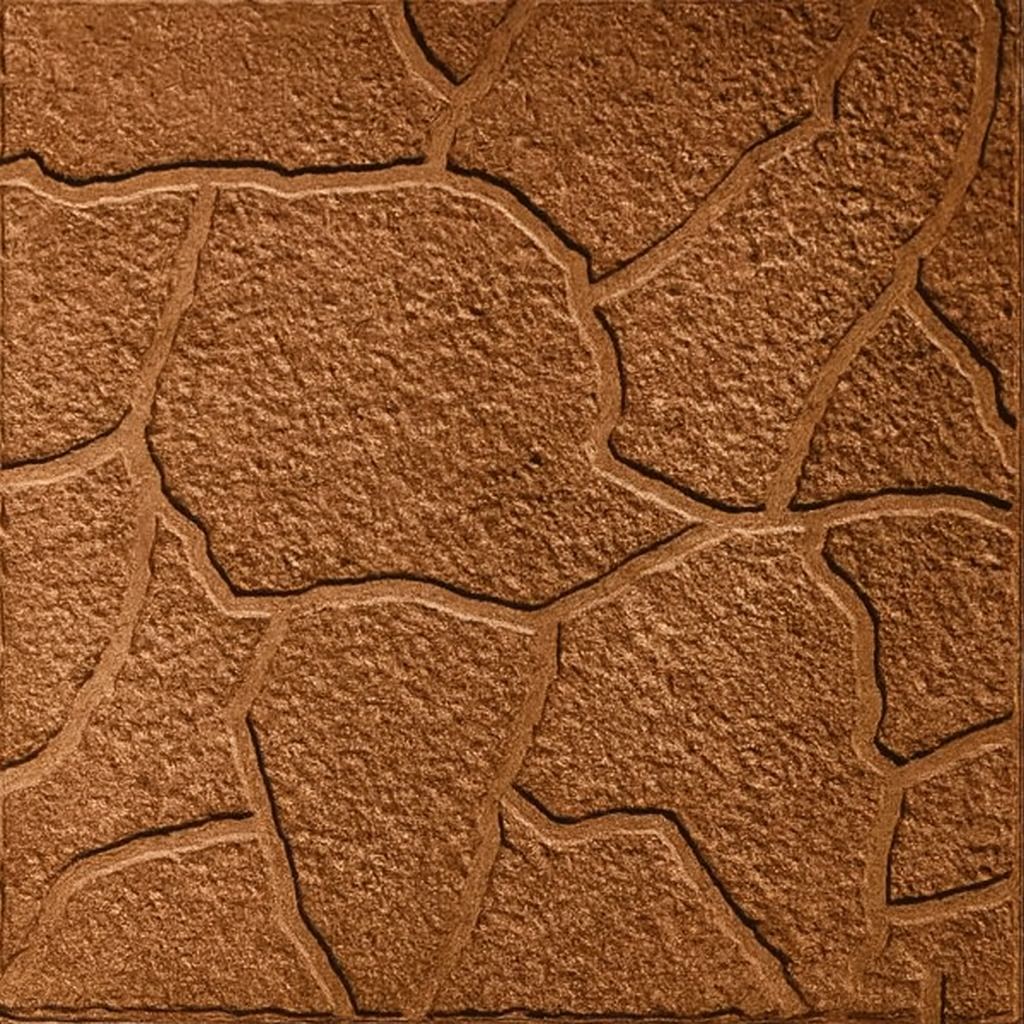 Плитка тротуарная "Квадрат Песчаник" коричневая 30*30*3 см (11шт/м2) — строительные материалы для мастеров и прорабов | Dirom