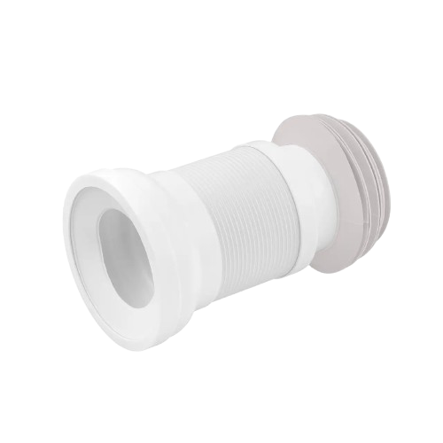 Колено (гофра) 110 для ун.WC — строительные материалы для мастеров и прорабов | Dirom