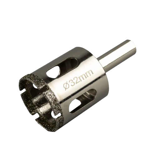 Коронка алмазная по керамограниту 32 мм, HS104932 Haisser — строительные материалы для мастеров и прорабов | Dirom