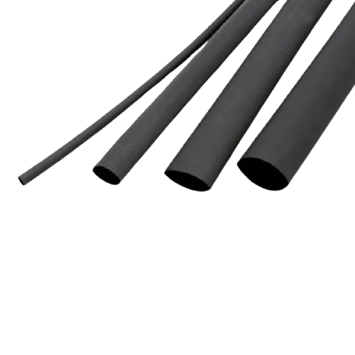 Трубка двухстенная термоусадочная SBRS-3X 3:1 9,5мм(1м), черный — строительные материалы для мастеров и прорабов | Dirom
