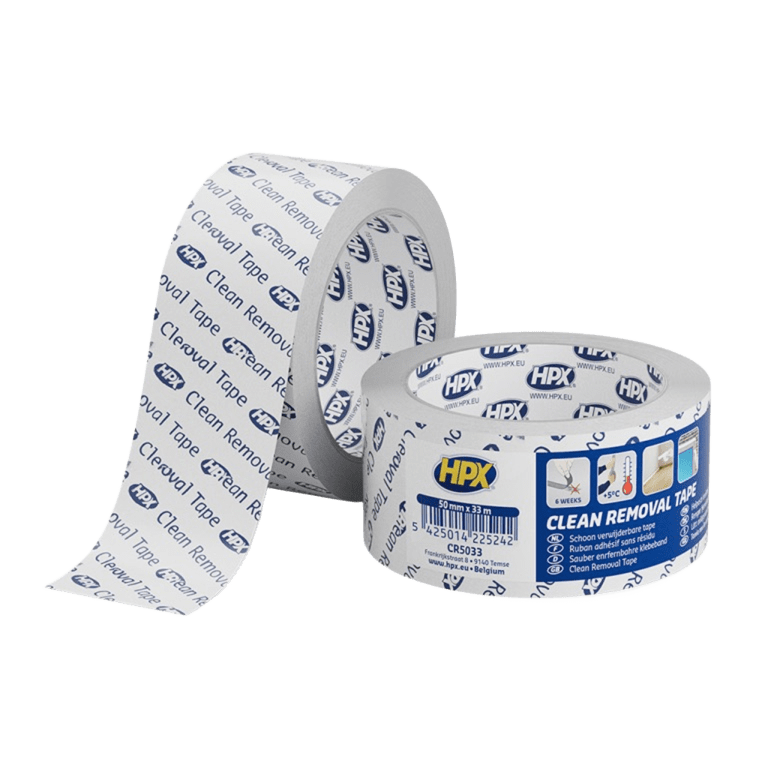 Стрічка захисна "Чисте зняття" HPX 50мм х 33м біла  5425014225242 — будматеріали для майстрів та виконробів | Dirom