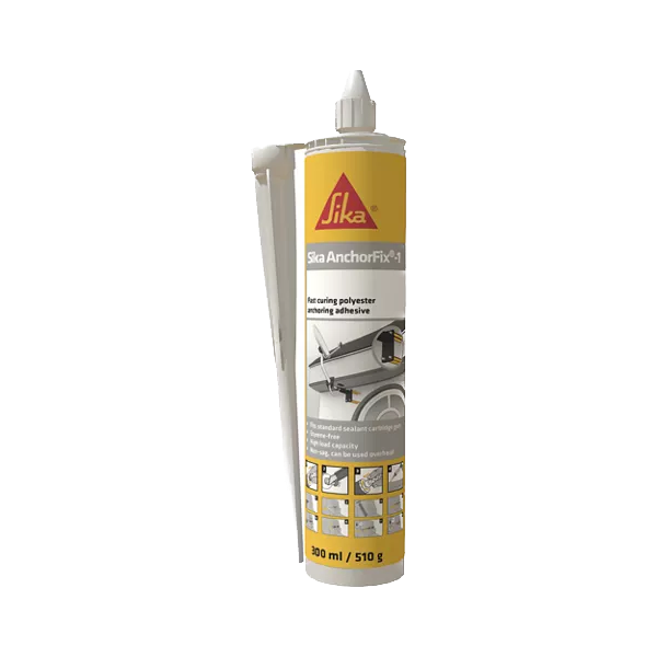 Анкер химический Sika AnchorFix-1(AB) UA /12 CTR300 300 мл — строительные материалы для мастеров и прорабов | Dirom