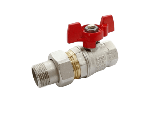 Кран шаровый с внутр.резьбой Q20*3/4F 00403 — строительные материалы для мастеров и прорабов | Dirom