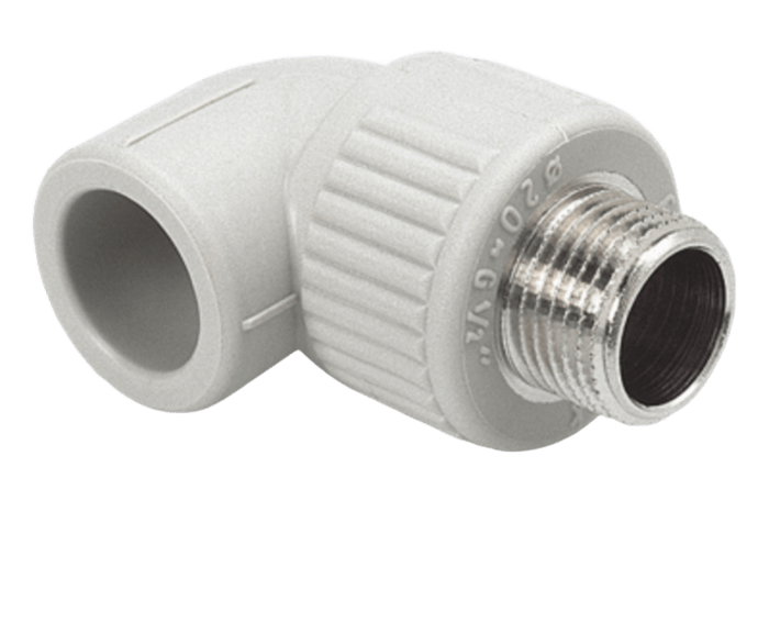 Колено РН 25*1/2 (Ekoplastik SKOE02520E) — строительные материалы для мастеров и прорабов | Dirom