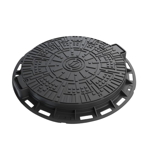 Люк смотровой (max 3т) черный  — строительные материалы для мастеров и прорабов | Dirom