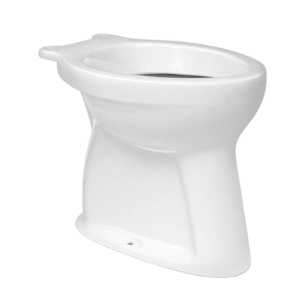 Унітаз Colombo Слов'янський Дачний (без бачка) білий — будматеріали для майстрів та виконробів | Dirom