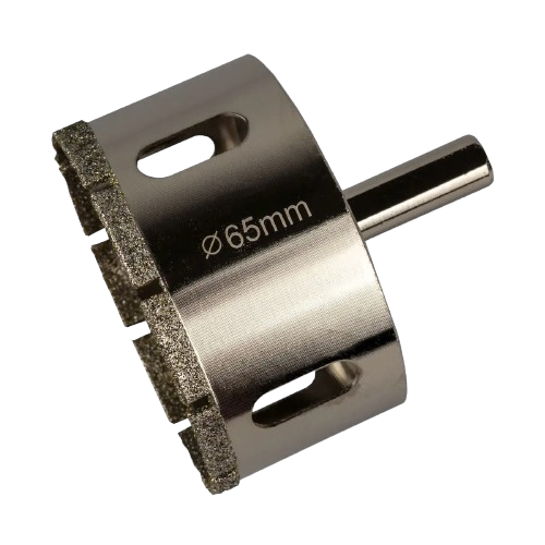 Коронка алмазна по керамограніту 65 мм, HS104965 Haisser — будматеріали для майстрів та виконробів | Dirom