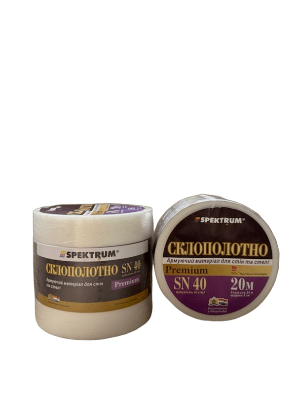 Кромка зі склохолста Спектрум SN40 (рулон 0,1х20м) — будматеріали для майстрів та виконробів | Dirom