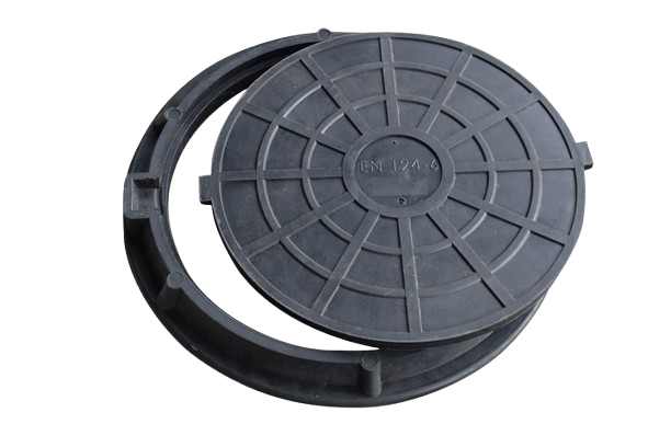 Люк оглядовий № 1 (max 2т)  чорний Україна — будматеріали для майстрів та виконробів | Dirom