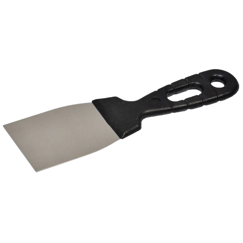Шпатель малярний нержавіючий 80мм — будматеріали для майстрів та виконробів | Dirom