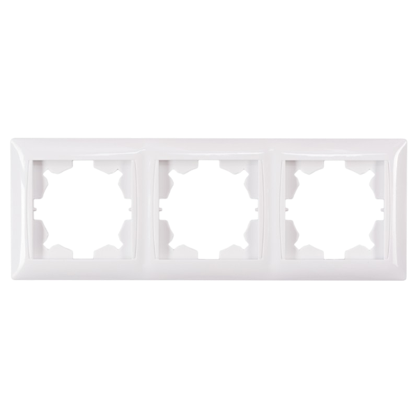 Рамка 3-я горизонтальная PRIMERA (белый) 3023 — будматеріали для майстрів та виконробів | Dirom