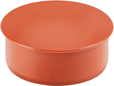 Заглушка канализационная 100 рыж.зов. — строительные материалы для мастеров и прорабов | Dirom