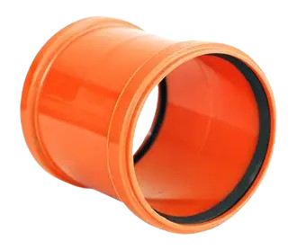 Муфта 160 рыж.зов. — строительные материалы для мастеров и прорабов | Dirom