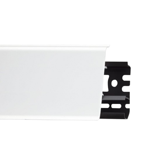 Плинтус Arbiton INDO Белый глянец 01 2,5м — строительные материалы для мастеров и прорабов | Dirom