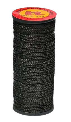 Нитка капронова чорная 1мм х 40м (Украина 69-591) — будматеріали для майстрів та виконробів | Dirom