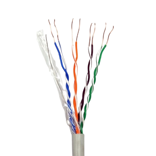 Кабель LAN КПВЕ-ВП 4*2*0,51 (FTP-cat.5) кручена пара (Одескабель) — будматеріали для майстрів та виконробів | Dirom