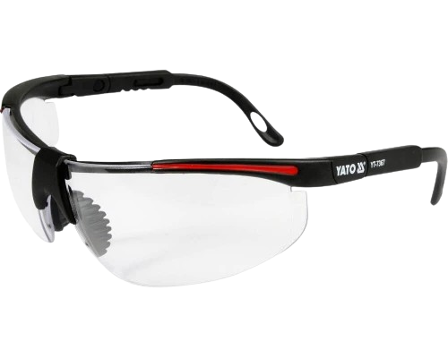 Очки защитные YATO открытые (YT-7367) — строительные материалы для мастеров и прорабов | Dirom