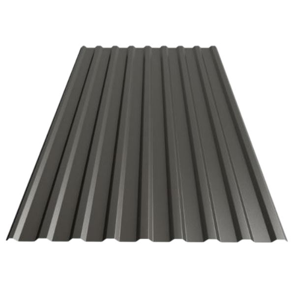 Профнастил кровельный ПК-20 RAL 7016 Мatt ( темно- серый) 0,40 мм 1170/1130*2000 (1лист 2,34кв.м) — строительные материалы для мастеров и прорабов | Dirom