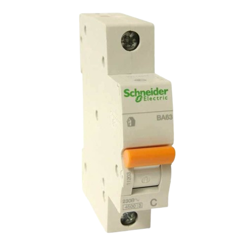 Выключатель автомат. ВА63 1П 32A C Schneider 11206 — строительные материалы для мастеров и прорабов | Dirom
