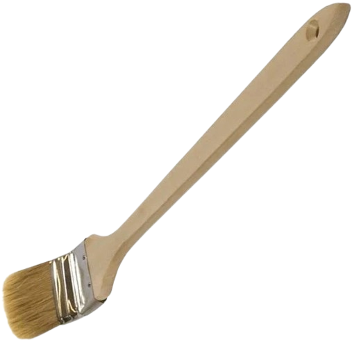 Кисть радиаторная 1" (Hand Tools 009-05) — строительные материалы для мастеров и прорабов | Dirom