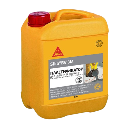 Добавка к бетону Sika BV 3M для бетона и раствора UA Ka 6кг — строительные материалы для мастеров и прорабов | Dirom