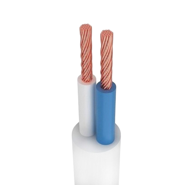Провід ПВС 2*1,5 (H05VV-F) Україна (Одескабель (бух 200)) — будматеріали для майстрів та виконробів | Dirom