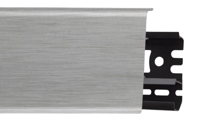 Плинтус Arbiton INDO Алюміній 17 70*2,5м — будматеріали для майстрів та виконробів | Dirom