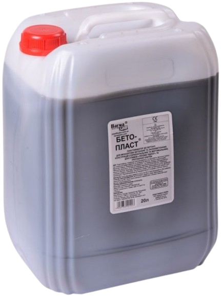 Пластифікатор в бетон БЕТО-ПЛАСТ Barwa Sam, 20л — будматеріали для майстрів та виконробів | Dirom