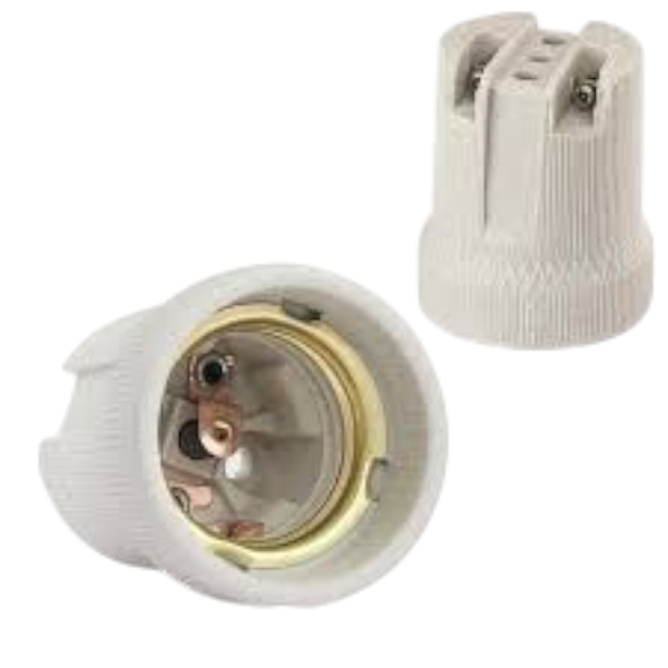 Патрон Е27 керамический — строительные материалы для мастеров и прорабов | Dirom