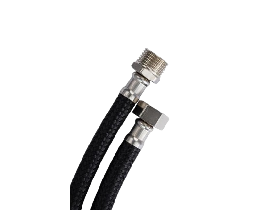 Шланг для води AQUASTRONG NYLON ГШ 100 см (AS12100) — будматеріали для майстрів та виконробів | Dirom