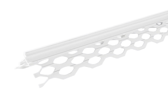 Кутник ПВХ для мокрої штукатурки 3м (упак.16/50шт) — будматеріали для майстрів та виконробів | Dirom