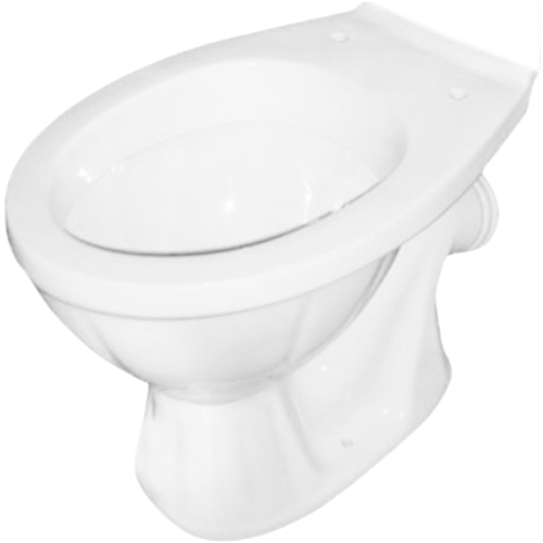 Унітаз Colombo слав'янський (без бачка) білий — будматеріали для майстрів та виконробів | Dirom