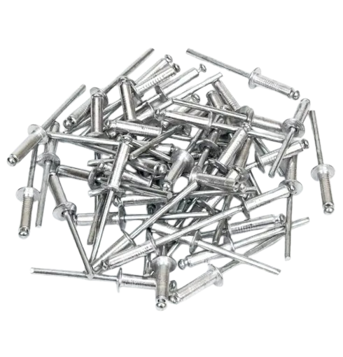 Заклепка алюминиевая 4*6 (50шт) — строительные материалы для мастеров и прорабов | Dirom